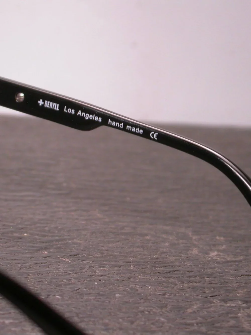Beryll Hunter Black Sporty Sunglasses Modern Limited Edition Frames Only